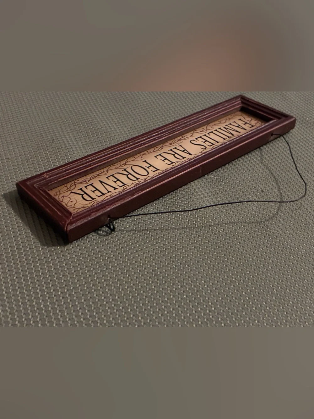 Vintage Wooden Wall Décor w/ Family Messages (2)